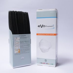 Masker Evo PlusMed 4d Medis - Hitam