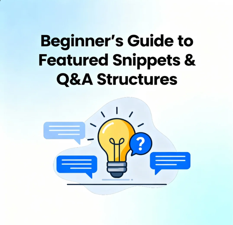 Beginner’s Guide to Featured Snippets & Q&A Structures